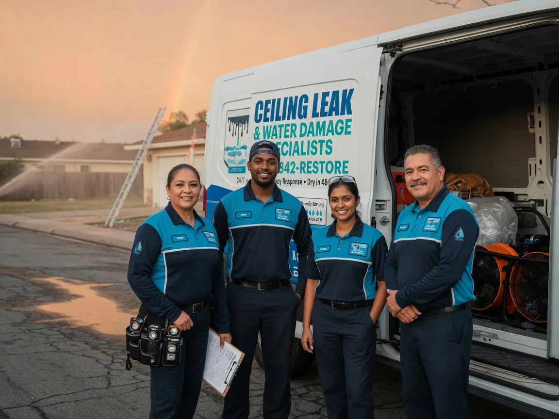Ceiling Leak Cleanup company in Powell, TX