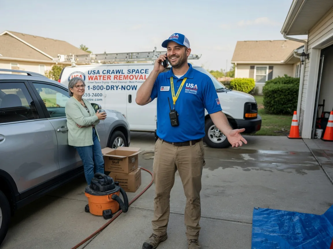 Crawl Space Water Removal Powell, TX FAQs